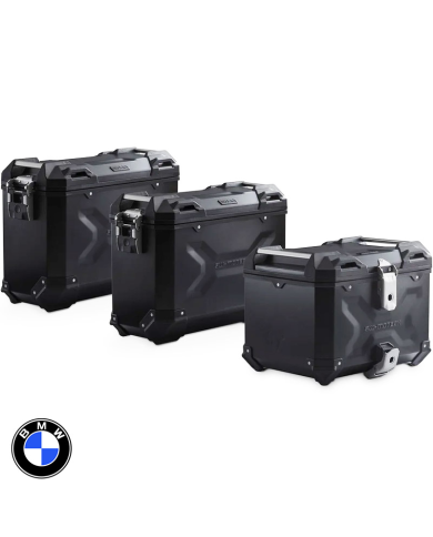 PACK MALETAS LATERALES + BAUL + BOLSAS + SOPORTES SW-MOTECH BMW ADV.07.976.75000/B