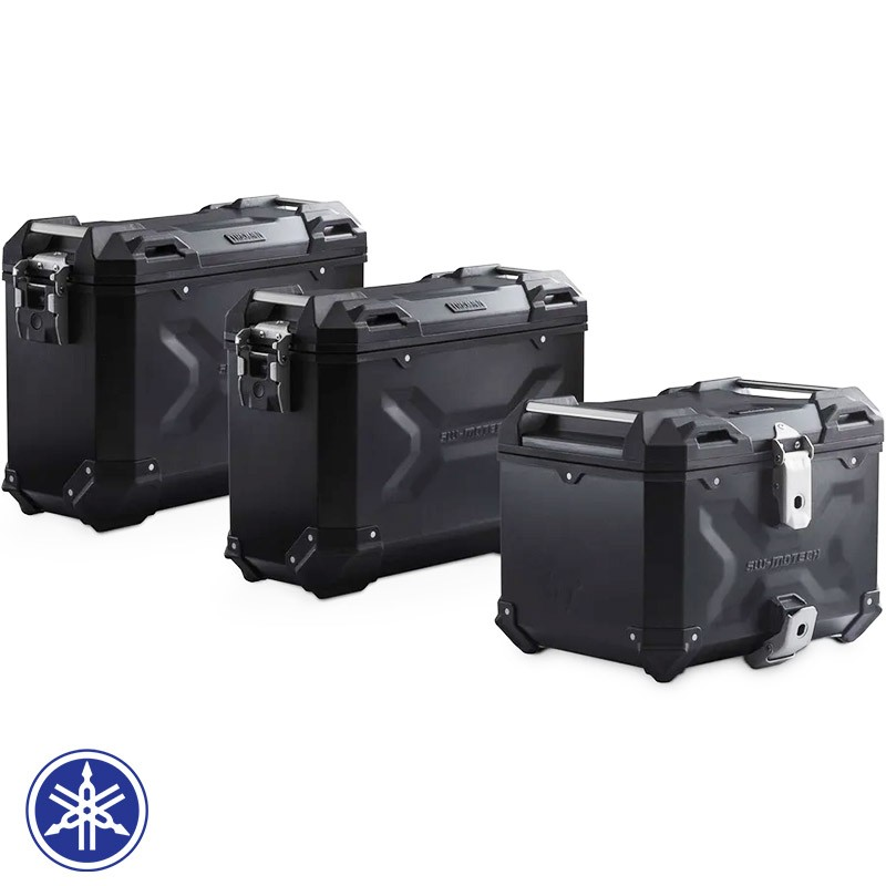 PACK MALETAS LATERALES + BAUL + BOLSAS + SOPORTES SW-MOTECH YAMAHA ADV.06.593.75000/B