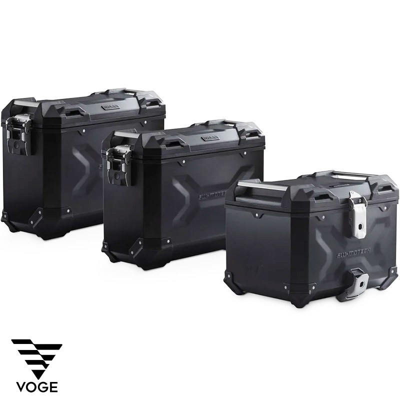 PACK MALETAS LATERALES + BAUL + BOLSAS + SOPORTES SW-MOTECH VOGE ADV.02.643.75000/B