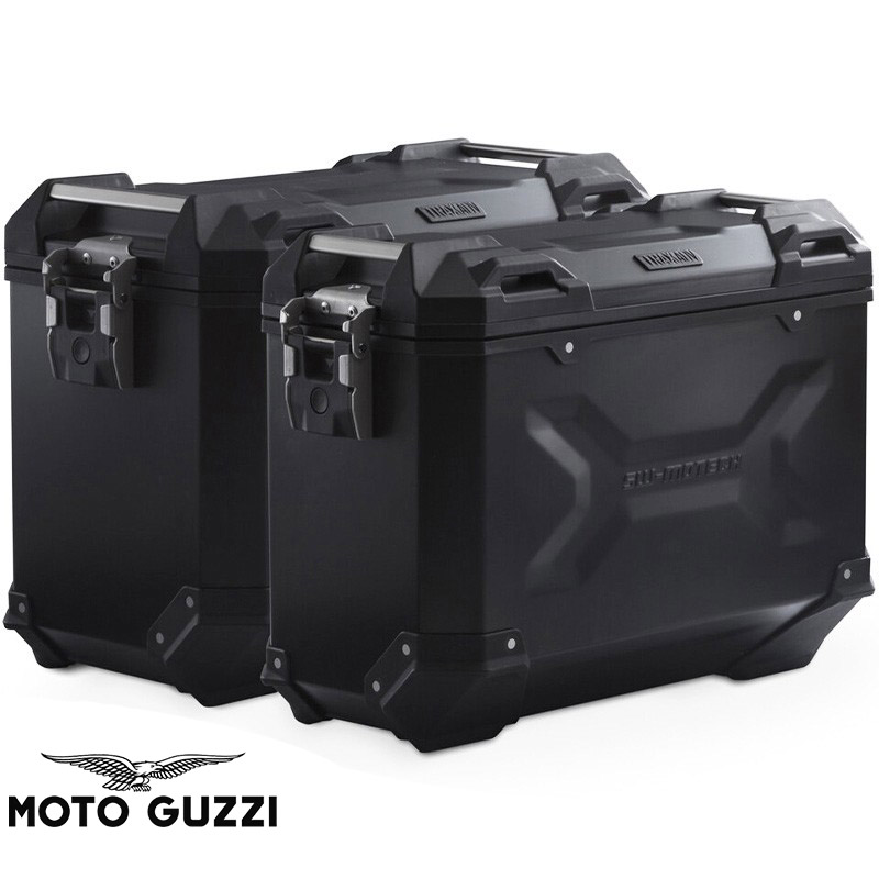 PACK MALETAS LATERALES + BOLSAS + SOPORTES SW-MOTECH MOTO GUZZI KFT.17.632.70000/B