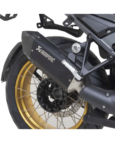 PACK MALETAS LATERALES + ESCAPE AKRAPOVIC + SOPORTES SW-MOTECH BMW KFT.07.976.72000/B